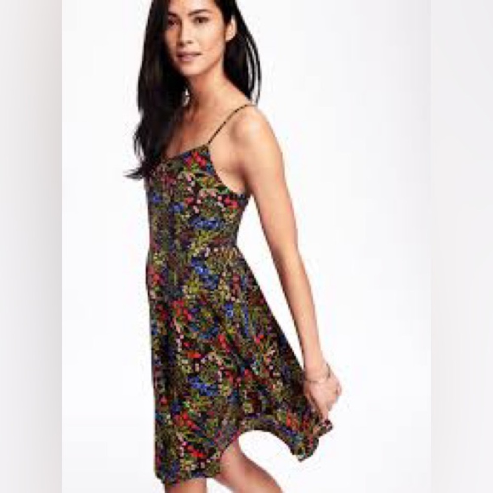 RARE Old Navy Fit & Flare Dress - Large